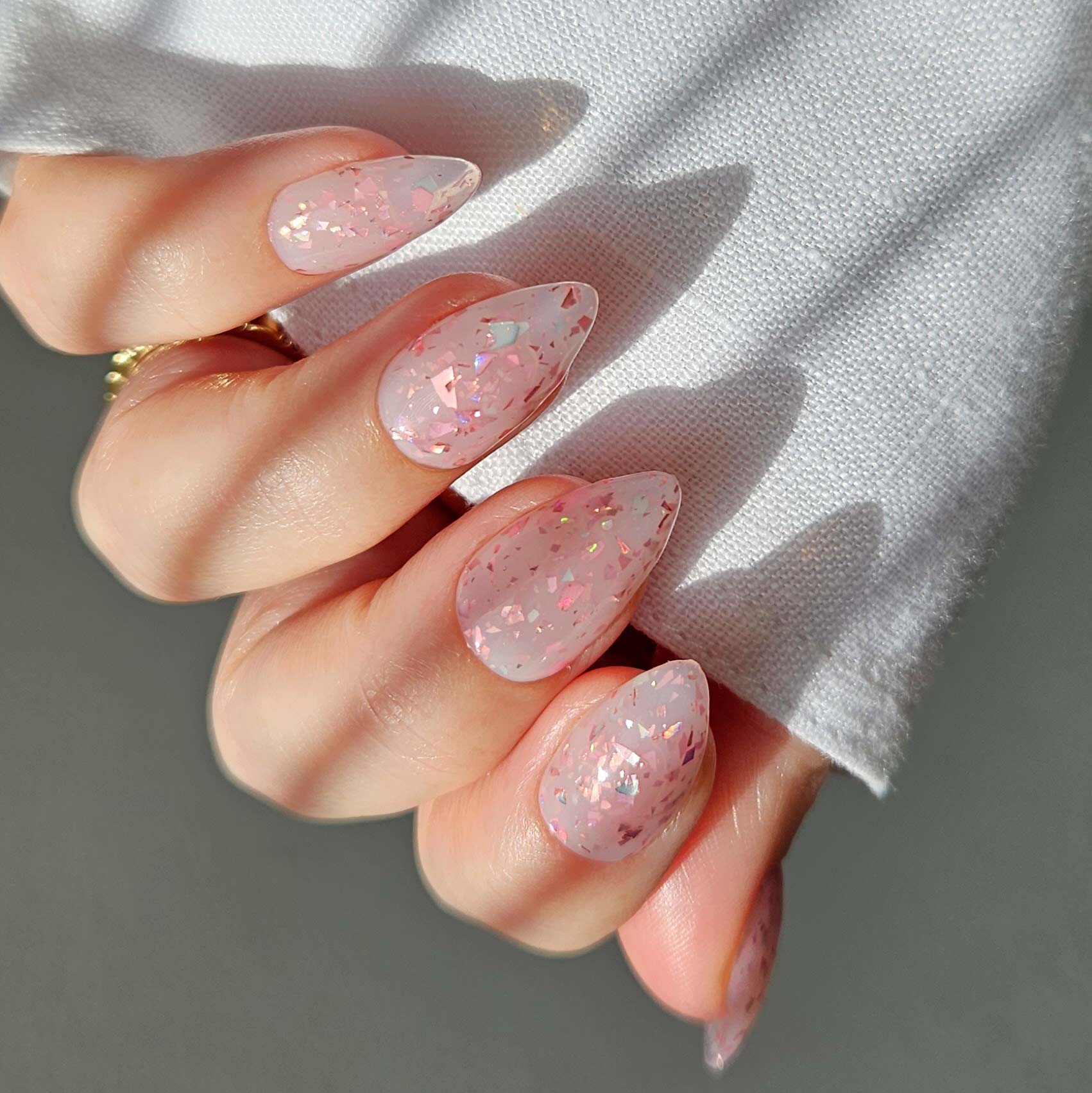 Rose Quartz - Foil Flake Gel - Image 3